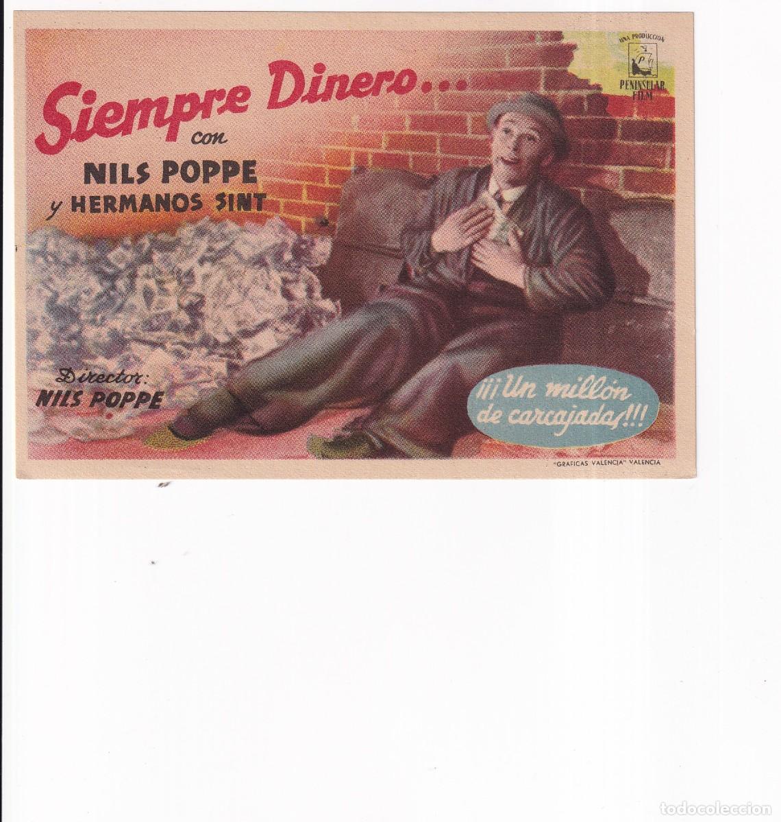 Cine: SIEMPRE DINERO... .- NILS POPPE - Foto 1
