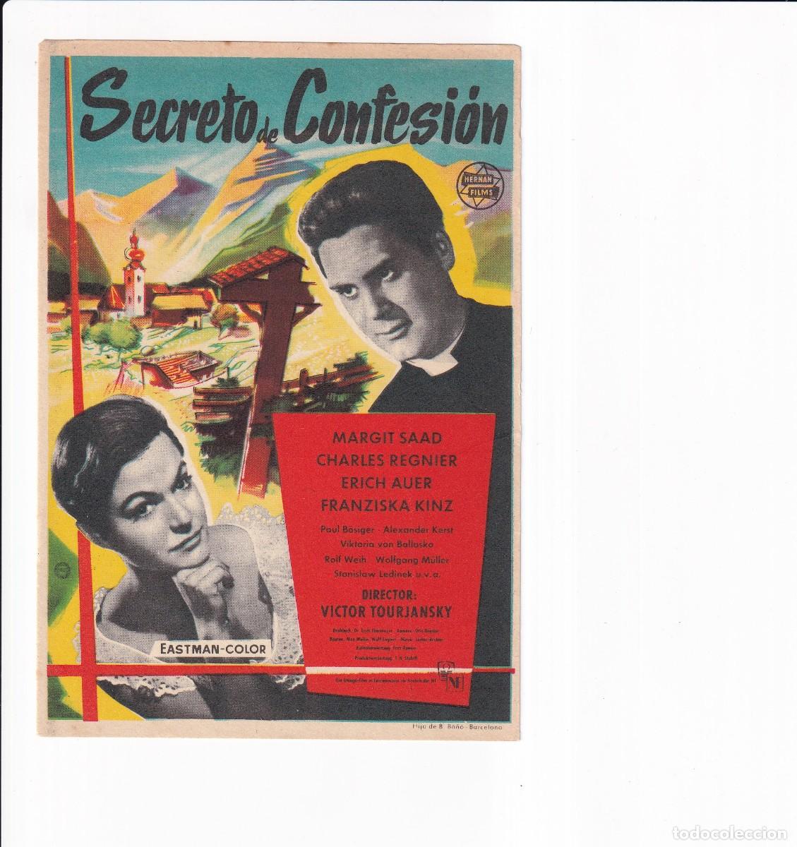 Cine: SECRETO DE CONFESION .- MARGIT SAAD - Foto 1