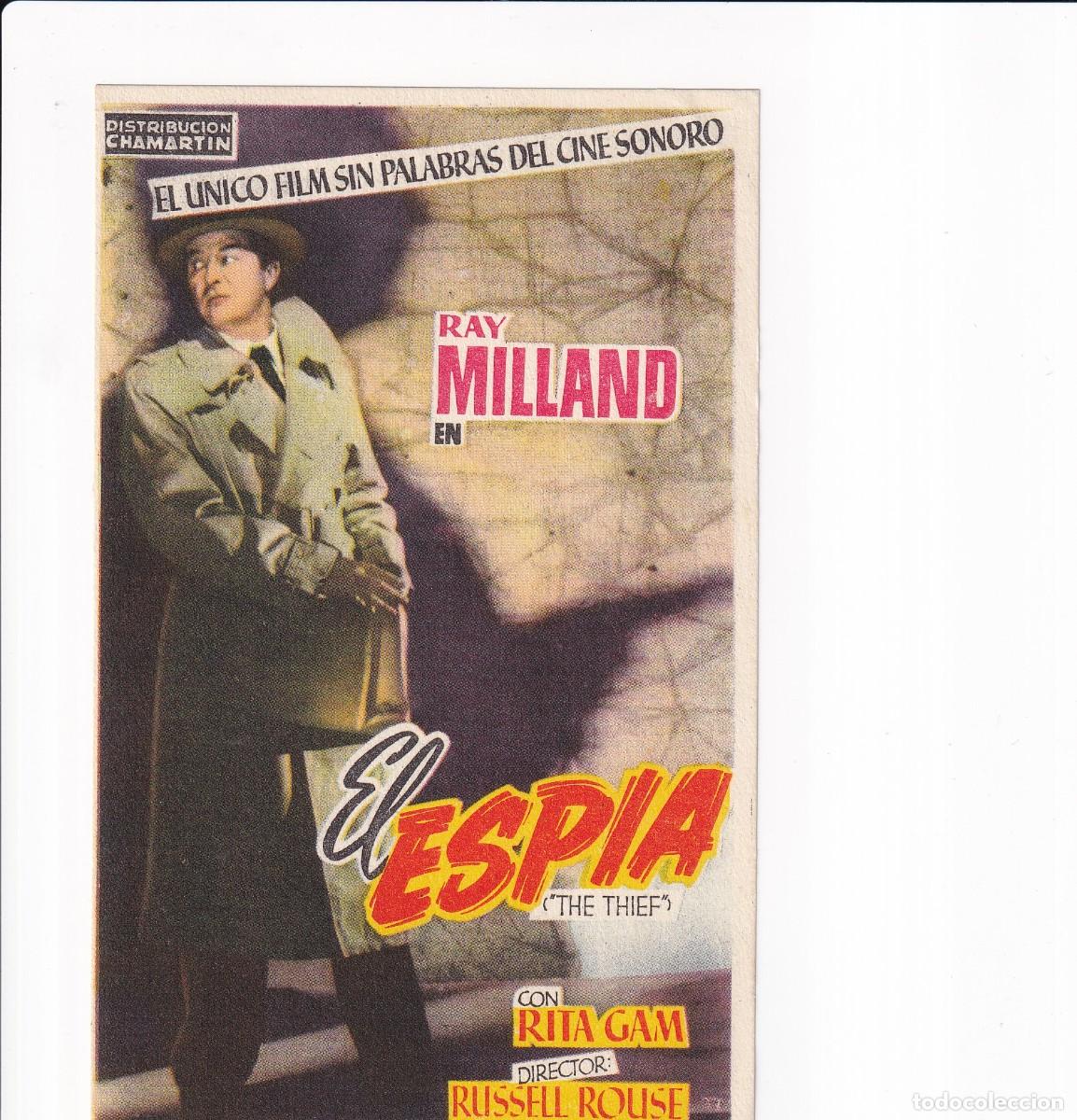 Cine: EL ESPIA .- RAY MILLAND - Foto 1