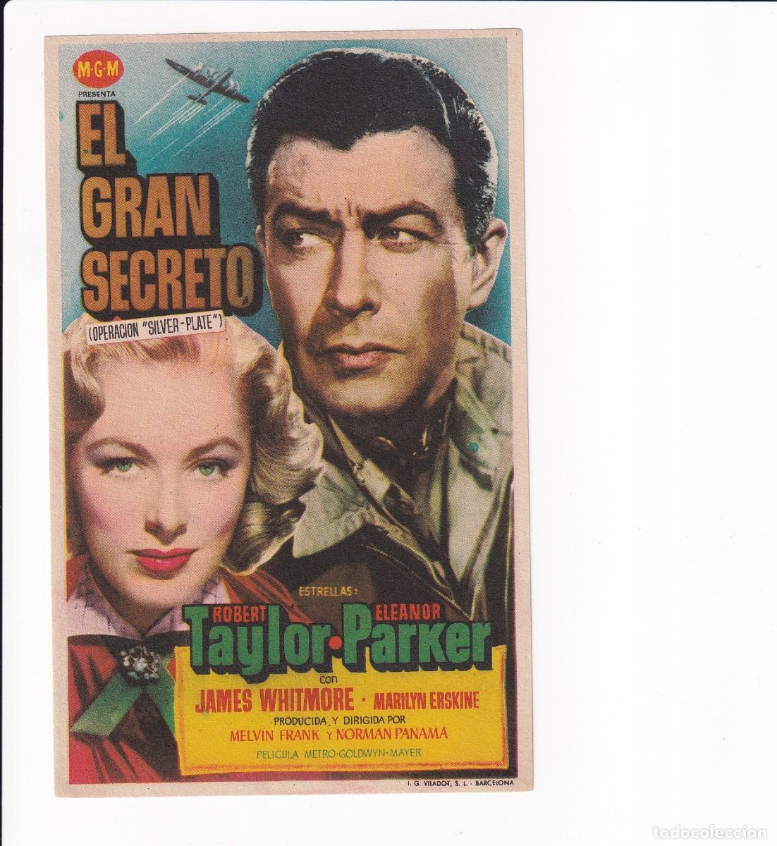 Cine: EL GRAN SECRETO .- ROBERT TAYLOR - Foto 1