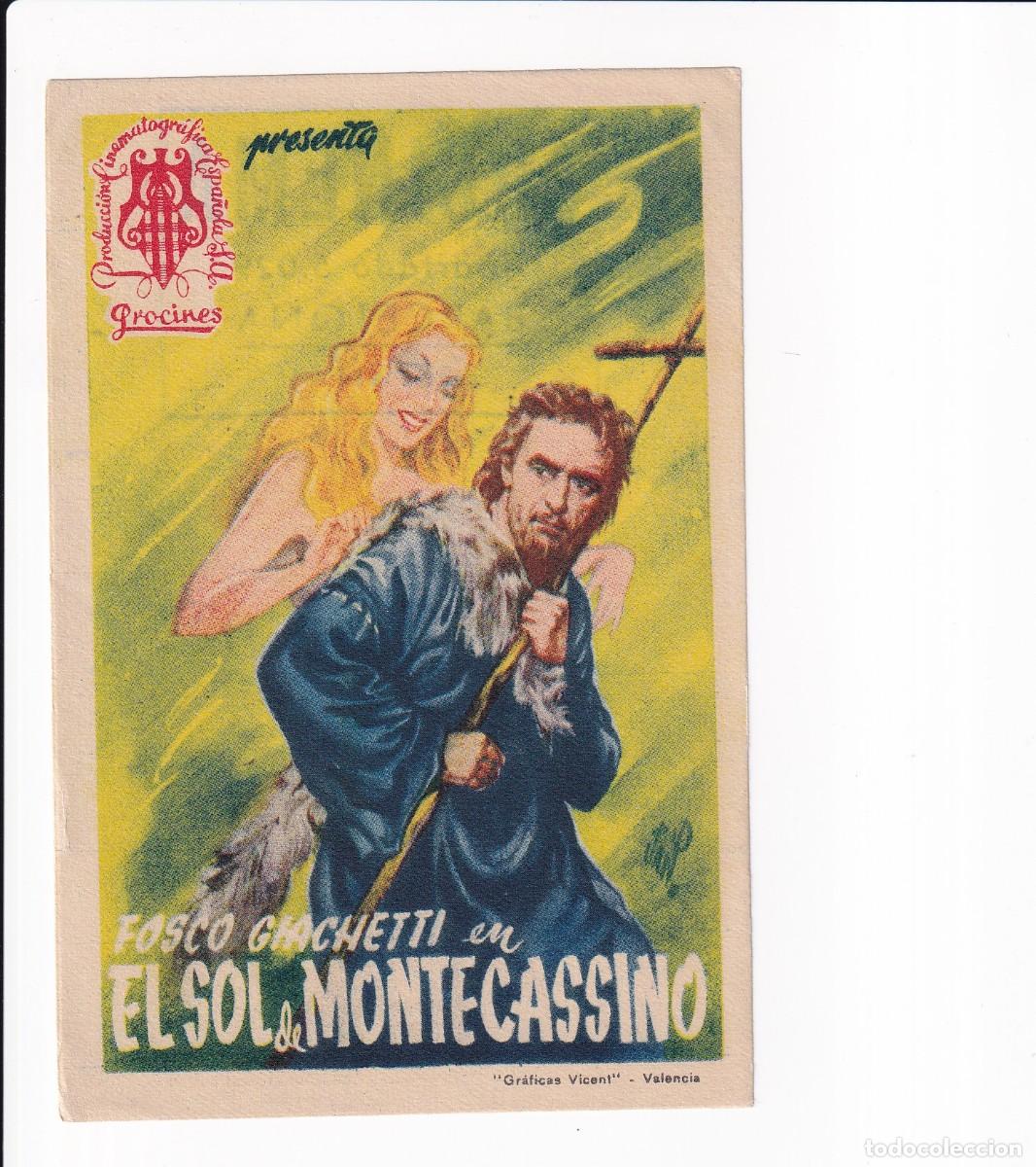 Cine: EL SOL DE MONTECASSINO .- FOSCO GIACHETTI - Foto 1