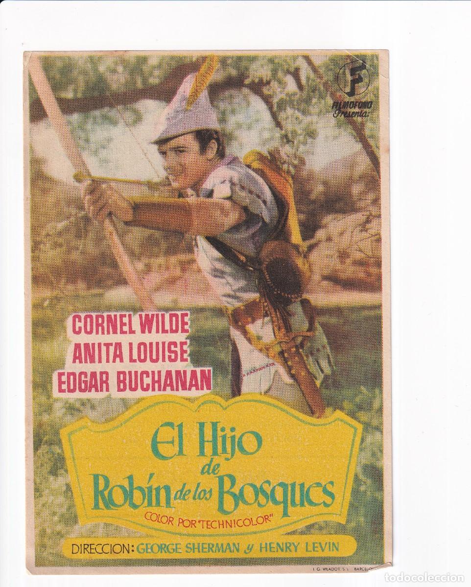 Cine: EL HIJO DE ROBIN DE LOS BOSQUES .- CORNEL WILDE - Foto 1