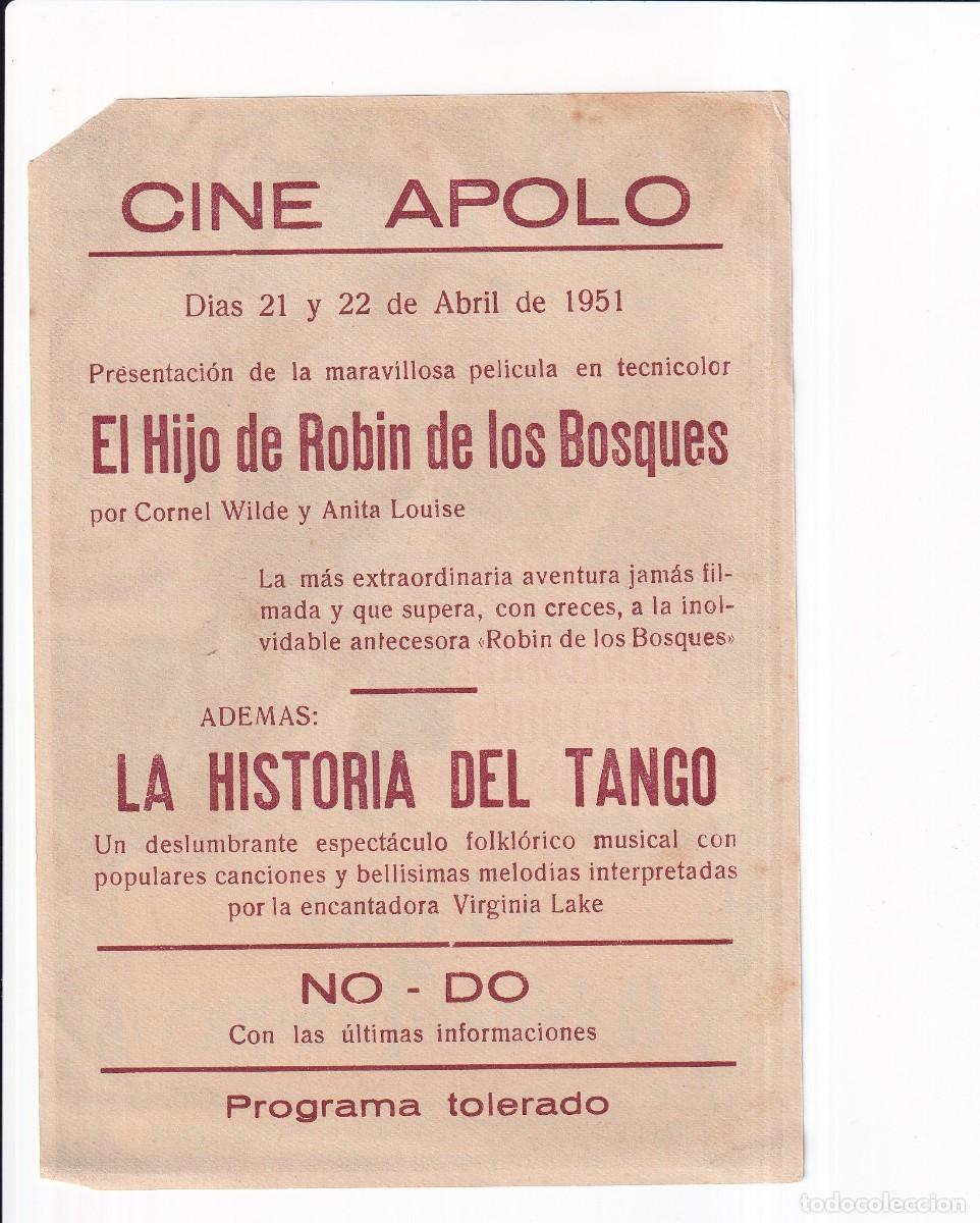 Cine: EL HIJO DE ROBIN DE LOS BOSQUES .- CORNEL WILDE - Foto 2