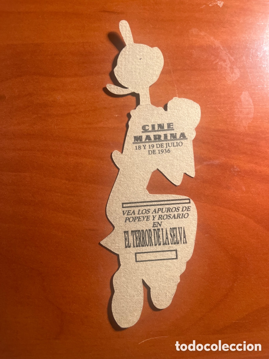 Cine: PROGRAMA TROQUELADO OLIVIA, CINE MARINA 1936 JULIO, (PARAMOUNT), EXCELENTE!! - Foto 2