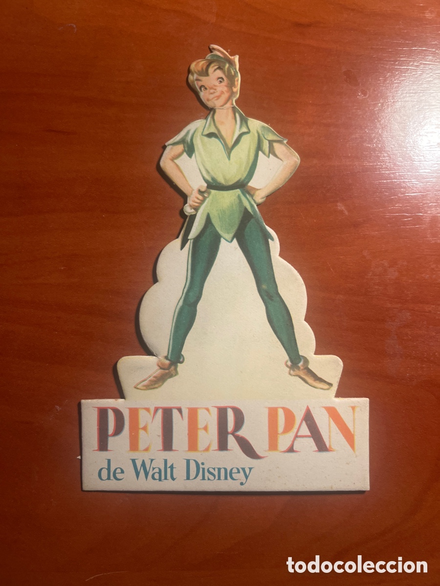 Cine: PROGRAMA TROQUELADO PETER PAN DE WALT DISNEY, DISPLAY, (SIN PUBLICIDAD) - Foto 1