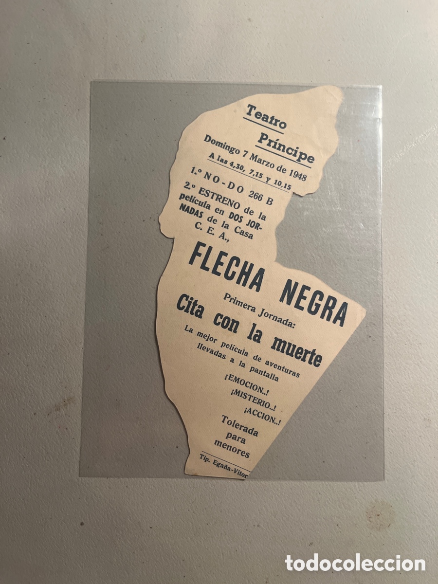 Cine: FLECHA NEGRA, R SCOTT & A. JERGENS, (CEPICSA) - Foto 2
