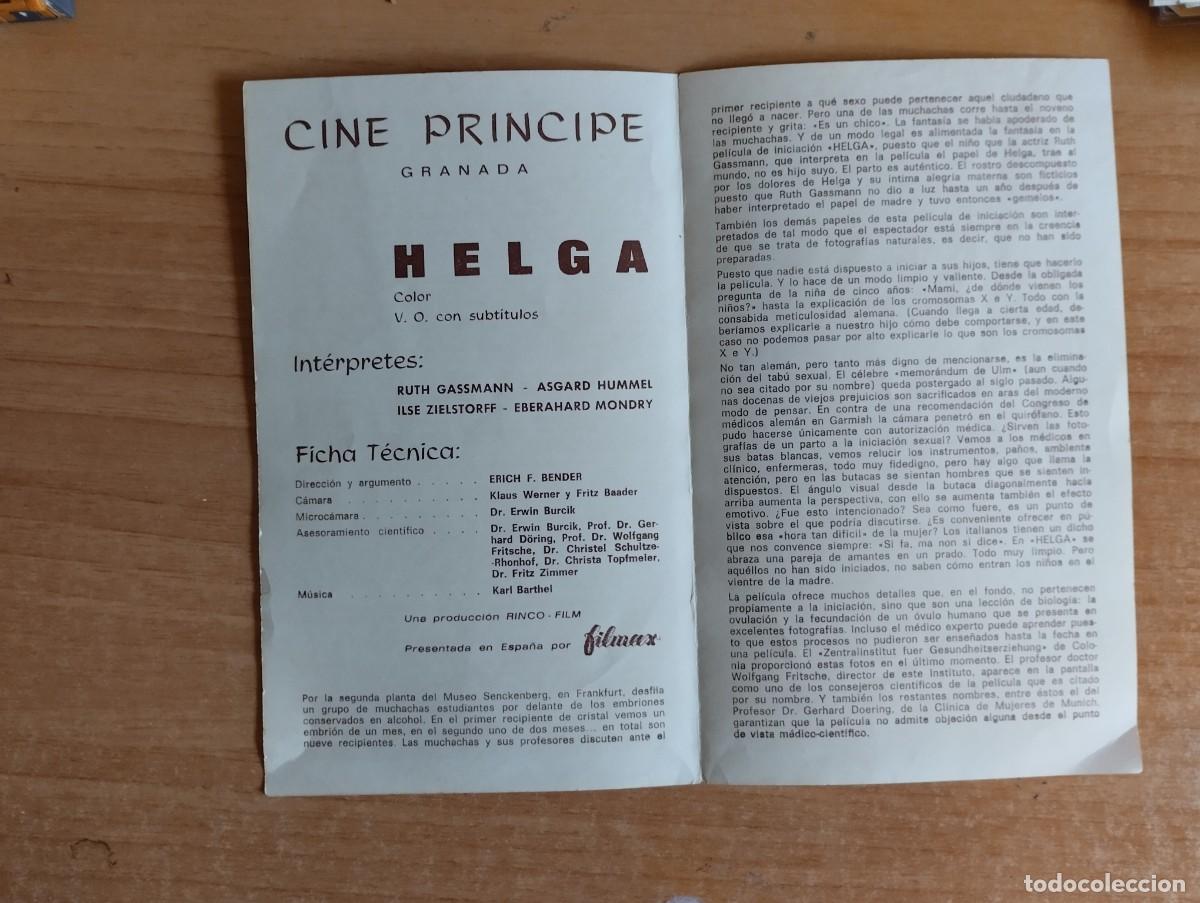 Cine: verde2-- PROGRAMA DE CINE-- HELGA - EL MILAGRO DE LA VIDA ct - Foto 2