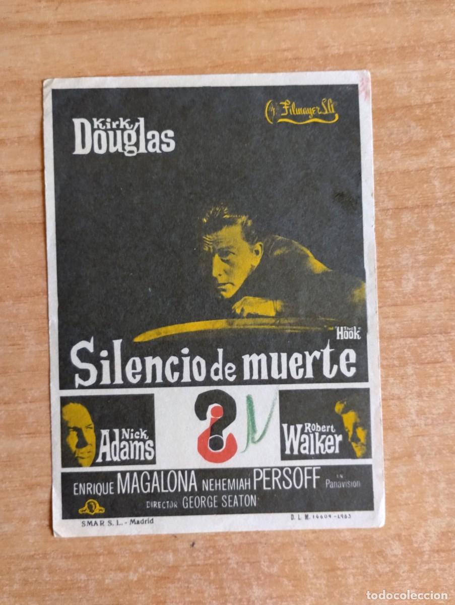 Cine: verde 2PROGRAMA DE CINE --- - SILENCIO DE MUERTE - Foto 1