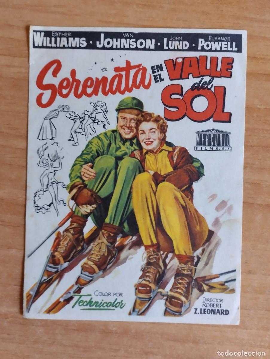 Cine: VERDE2-- PROGRAMA DE CINE --- SERENATA EN EL VALLE DEL SOL - Foto 1