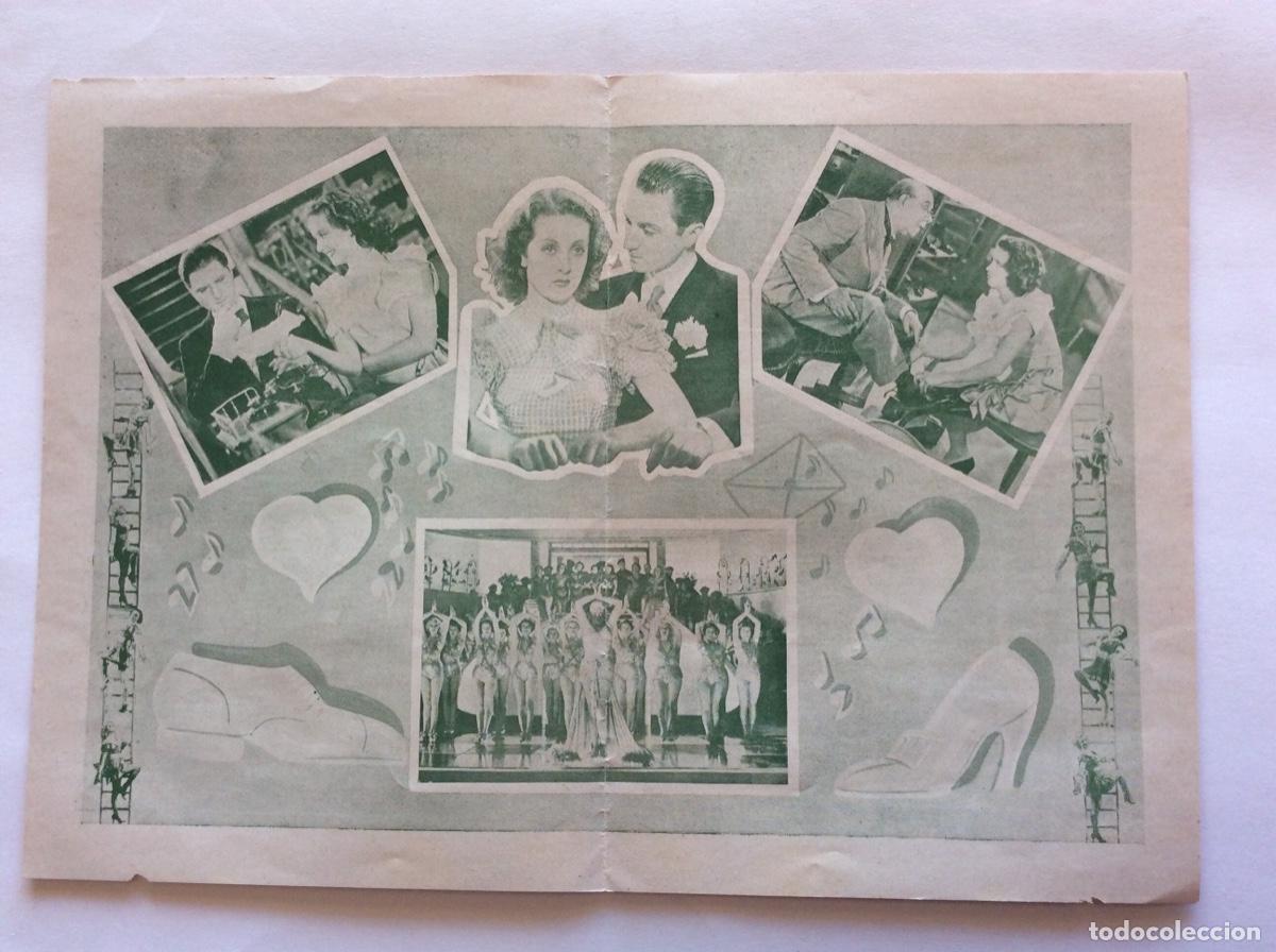 Cine: PROGRAMA DOBLE SIN CINE IMPRESO DED&Eacute; DANIELLE DARRIEUX ALBERT PREJEAN - Foto 2