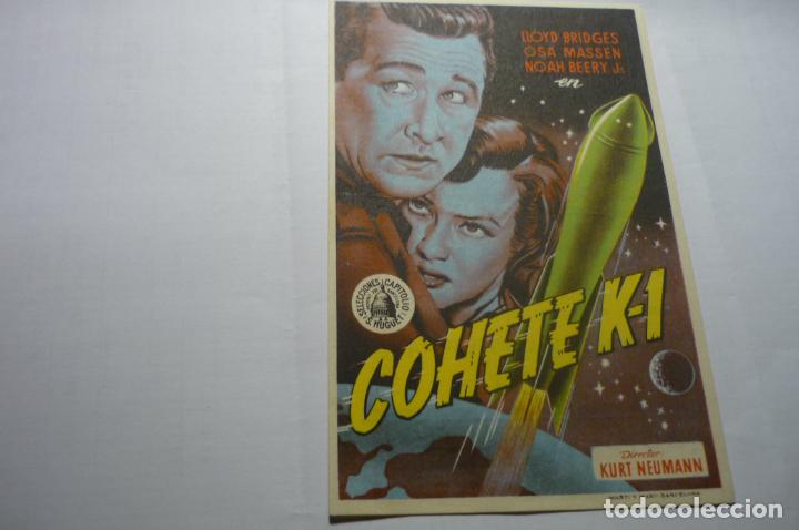  Flyers Publicitaires de films Anciens: programa cohete k 1 -lloyd bridges &iexcl;&iexcl;sello tampon cine ebro -flix&iexcl;&iexcl;
