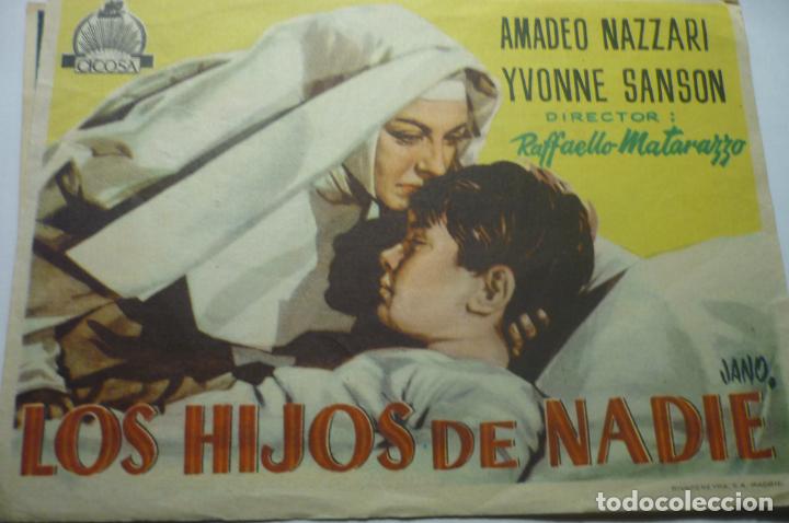 Cine: programa los hijos de nadie,. -publicidad monterrio -mora la nueva