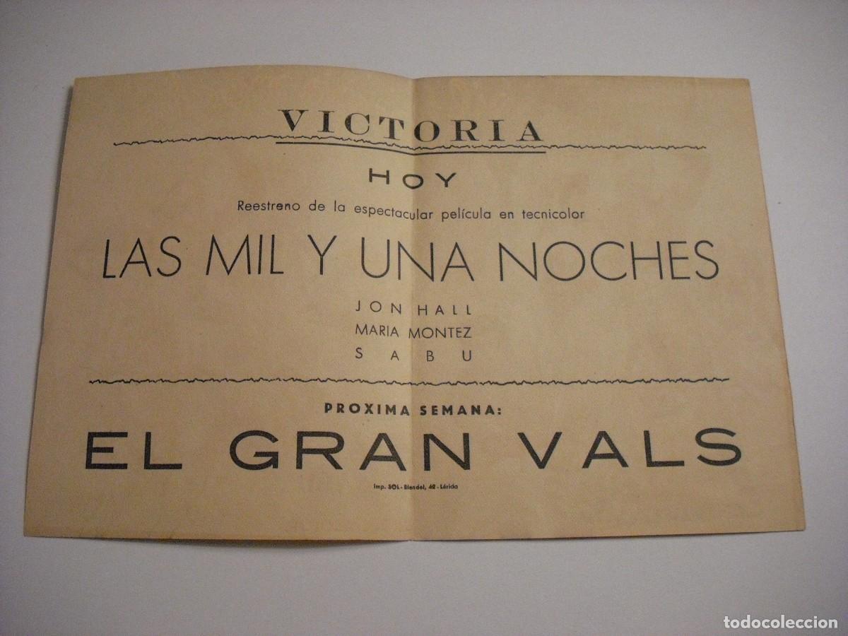 Cine: LAS MIL Y UNA NOCHES , PROGRAMA DOBLE CON PUBLICIDAD - Foto 2