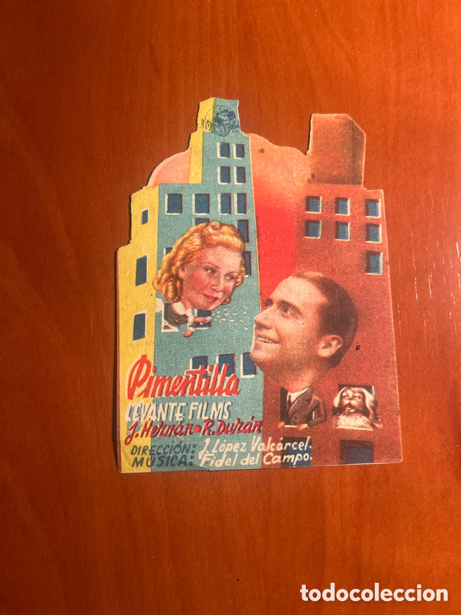Cine: PROGRAMA PIMENTILLA, J HERNAN, R DURAN, (LEVANTE FILMS), ORIGINAL!! - Foto 1