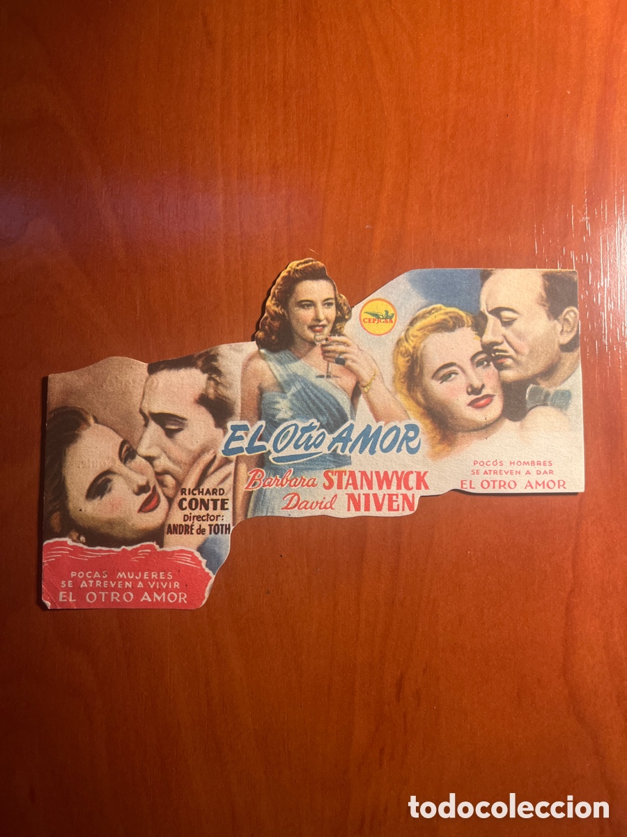 Cine: PROGRAMA EL OTRO AMOR, B&Aacute;RBARA STANWYCK, (CEPICSA), ORIGINAL!! - Foto 1