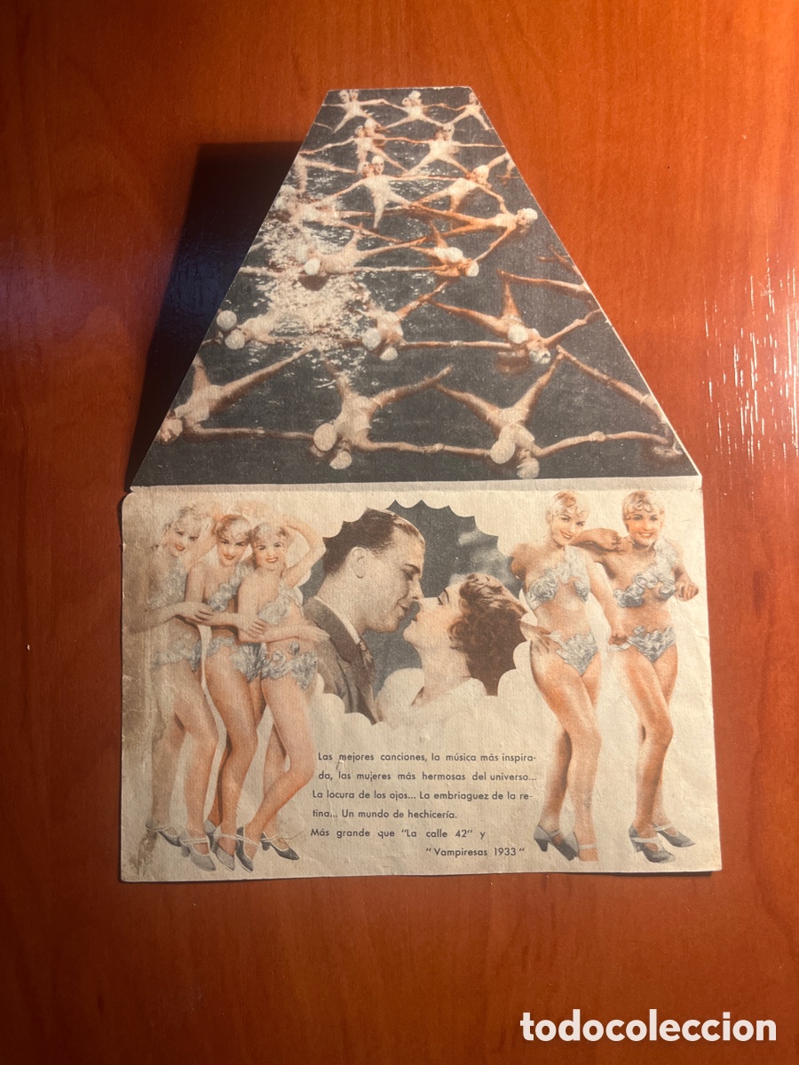 Cine: PROGRAMA EL DESFILE DE CANDILEJAS, JAMES GAGNEY, (WARNER BROSS), ORIGINAL!!! - Foto 2