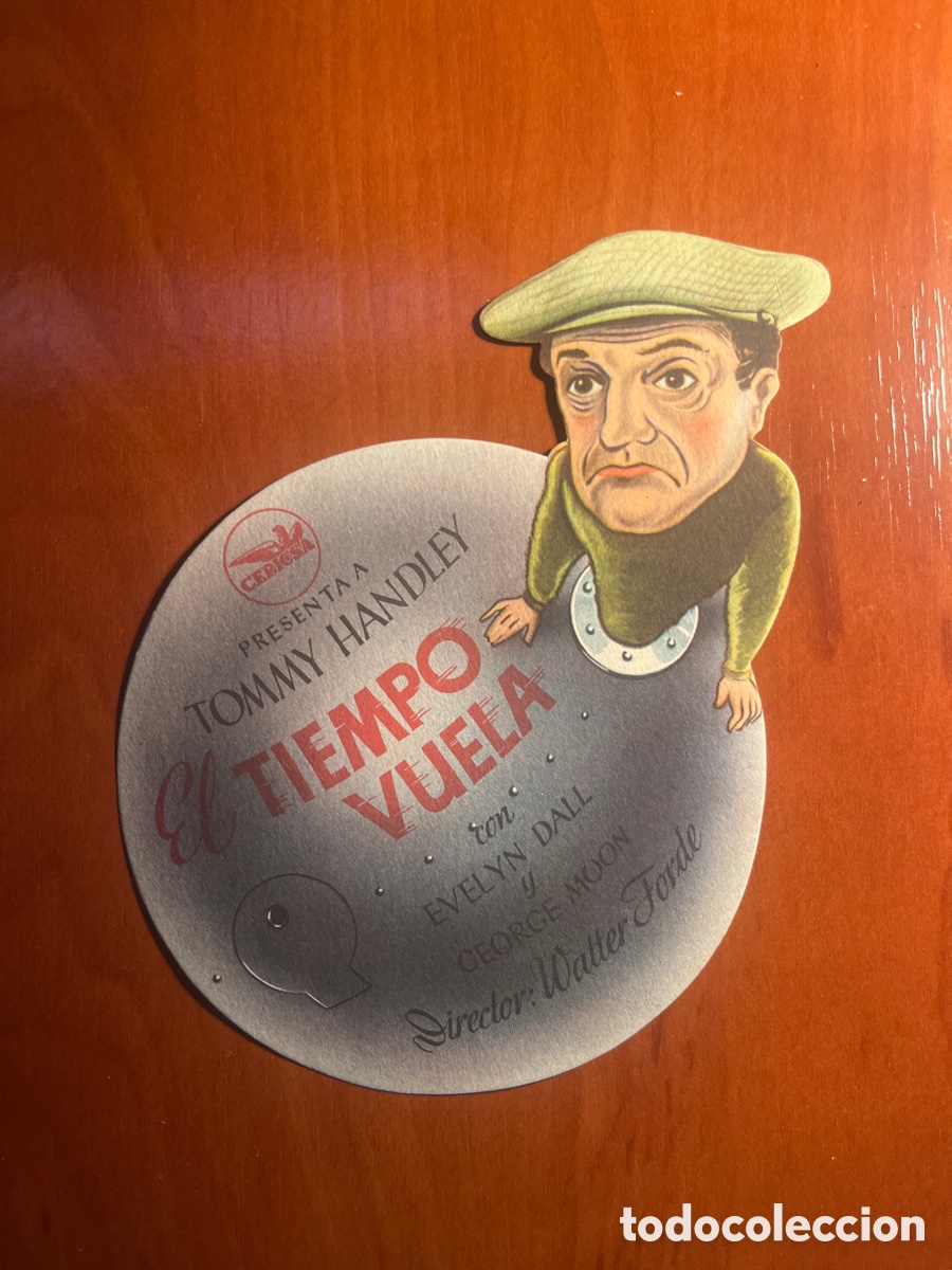 Cine: PROGRAMA EL TIEMPO VUELA, TOMMY HANDLEY, (CEPICSA), ORIGINAL!!! - Foto 1