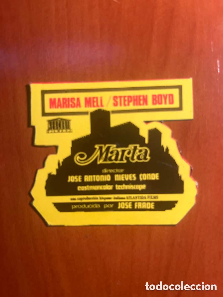 Cine: PROGRAMA MARTA, MARISA MELL, (MERCURIO), FASCIMIL!! - Foto 1