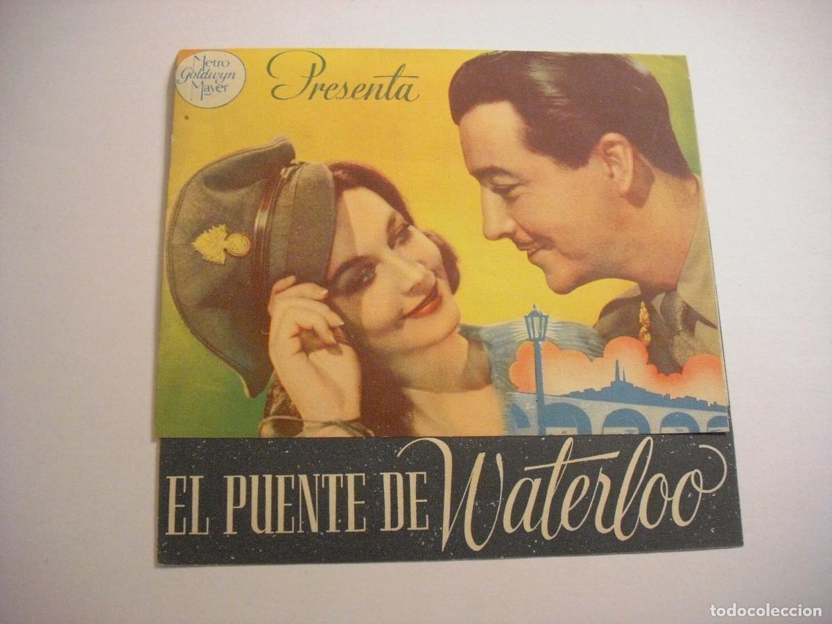 Cine: EL PUENTE DE WATERLOO , PROGRAMA DOBLE CON PUBLICIDAD - Foto 1