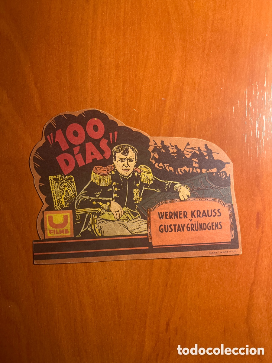 Cine: PROGRAMA 100 D&Iacute;AS, WERNER KRAUSS, (U FILMS), FASCIMIL - Foto 1