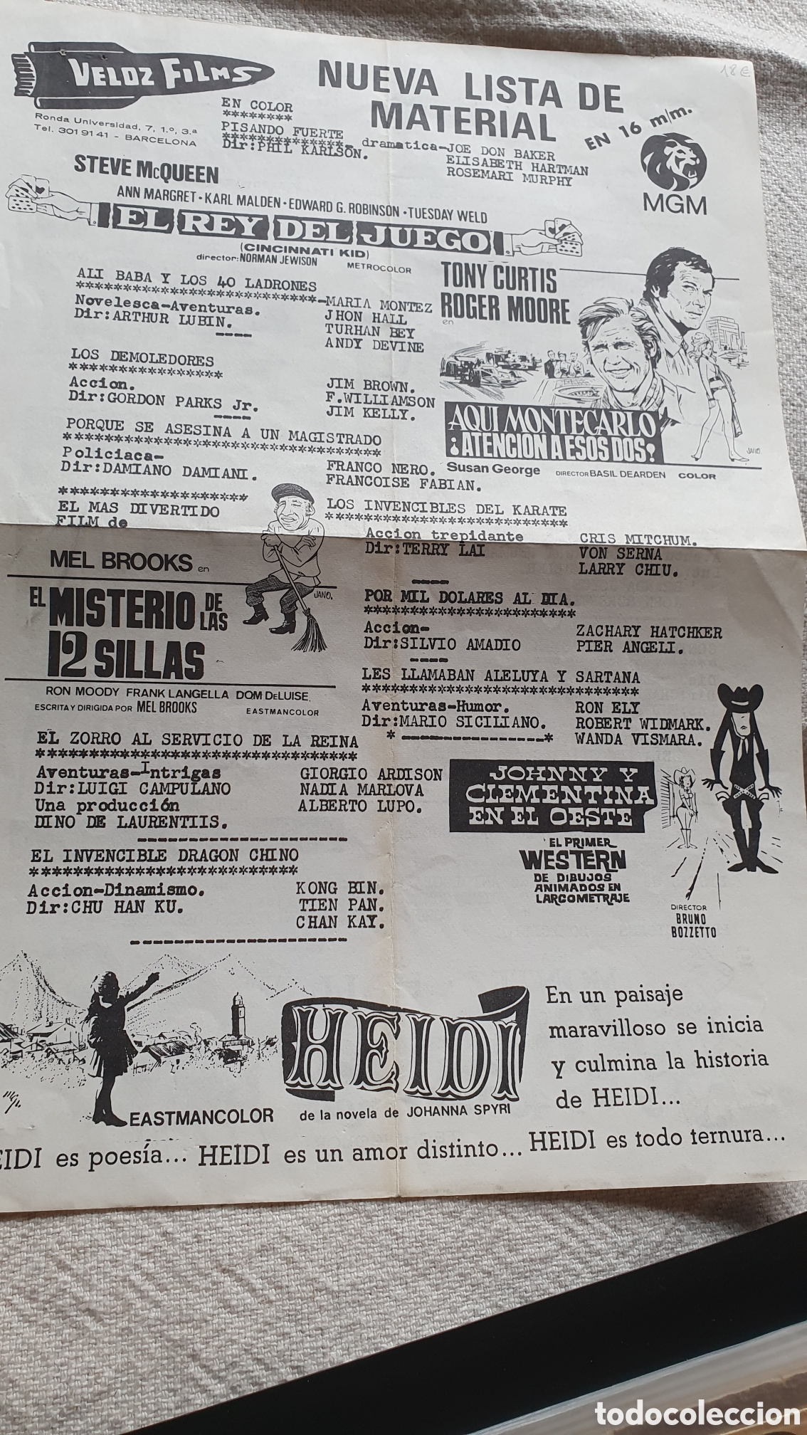 Cine: Veloz films nueva lista de material - Foto 1