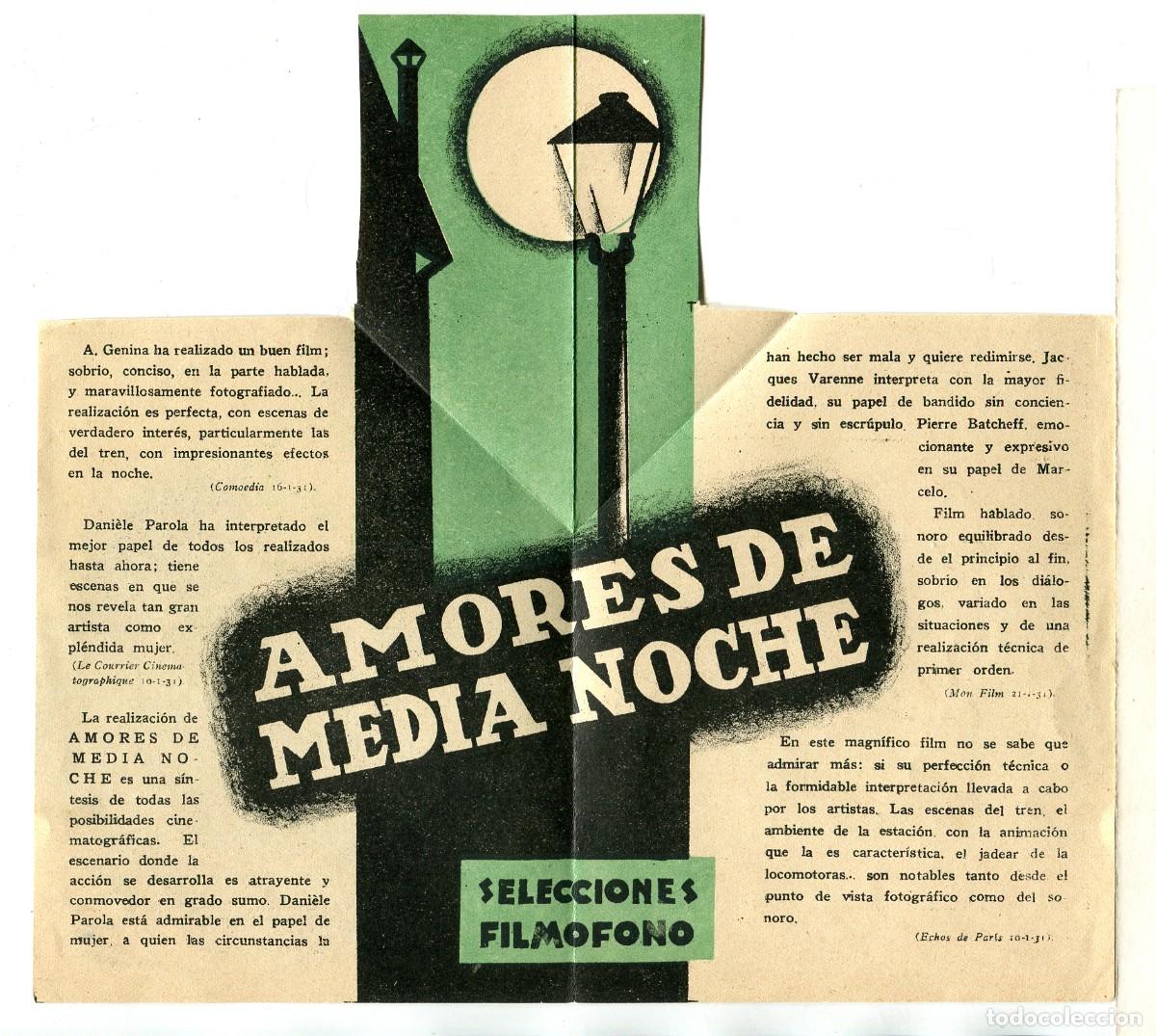 Cine: AMORES DE MEDIANOCHE. - Foto 1
