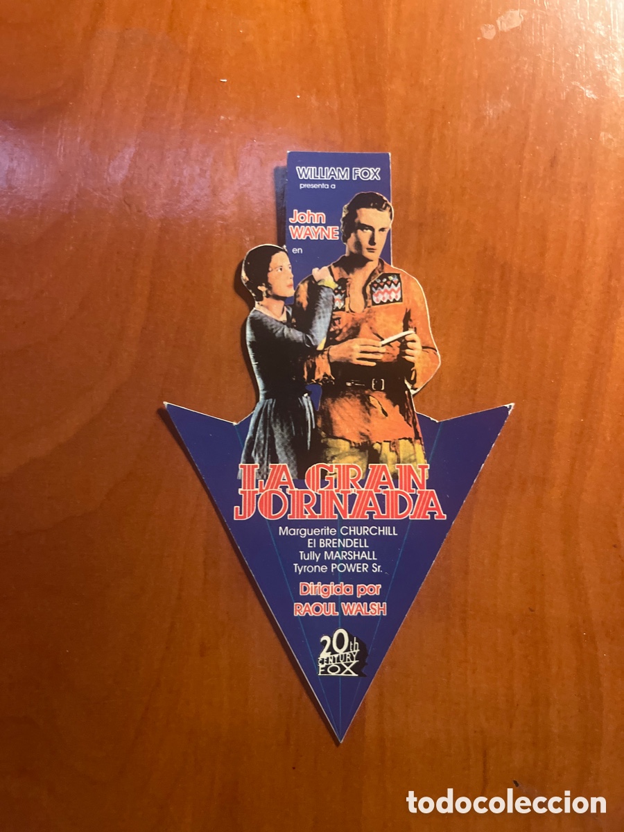 Cine: PROGRAMA LA GRAN JORNADA, JOHN WAYNE, (20 CENTURY FOX), FASCIMIL!! - Foto 1