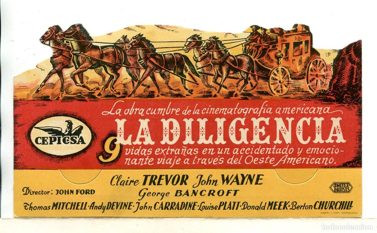 Cine: LA DILIGENCIA, con John Wayne. - Foto 1