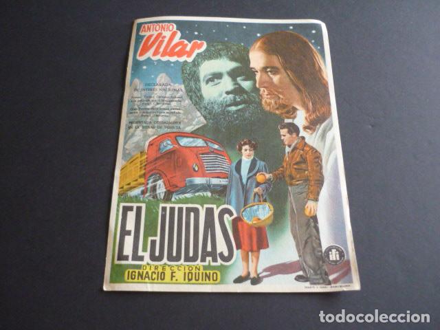 Cine: EL JUDAS PROGRAMA DE MANO SIN PUBLICIDAD - Foto 1