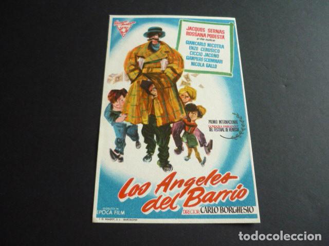 Cine: LOS ANGELES DEL BARRIO PROGRAMA DE MANO SIN PUBLICIDAD - Foto 1