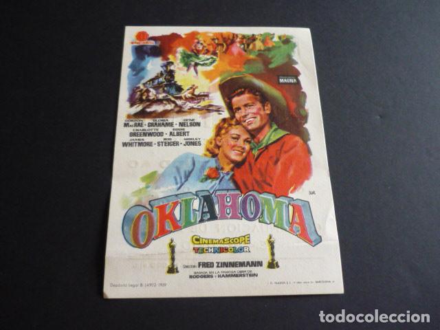 Cine: OKLAHOMA PROGRAMA DE MANO SIN PUBLICIDAD - Foto 1