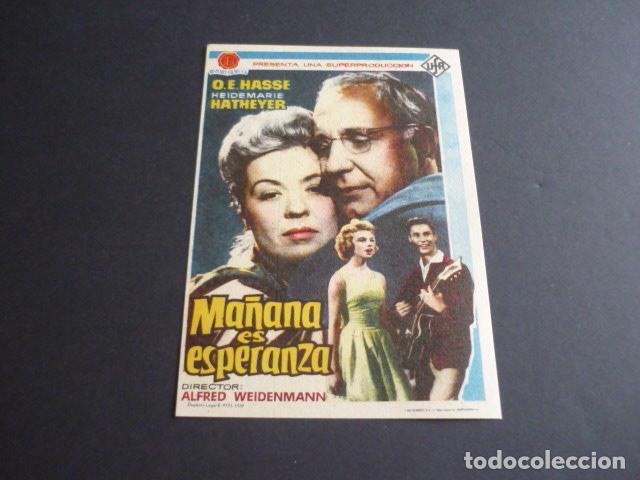 Cine: MA&Ntilde;ANA ES ESPERANZA PROGRAMA DE MANO SIN PUBLICIDAD - Foto 1