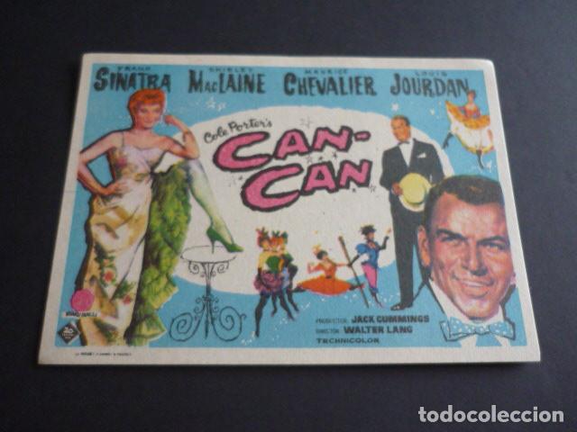 Cine: CAN-CAN PROGRAMA DE MANO SIN PUBLICIDAD - Foto 1