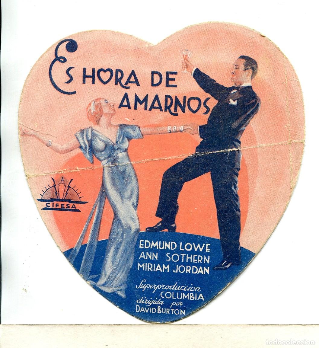 Cine: ES HORA DE AMARNOS, con Edmund Lowe. - Foto 1