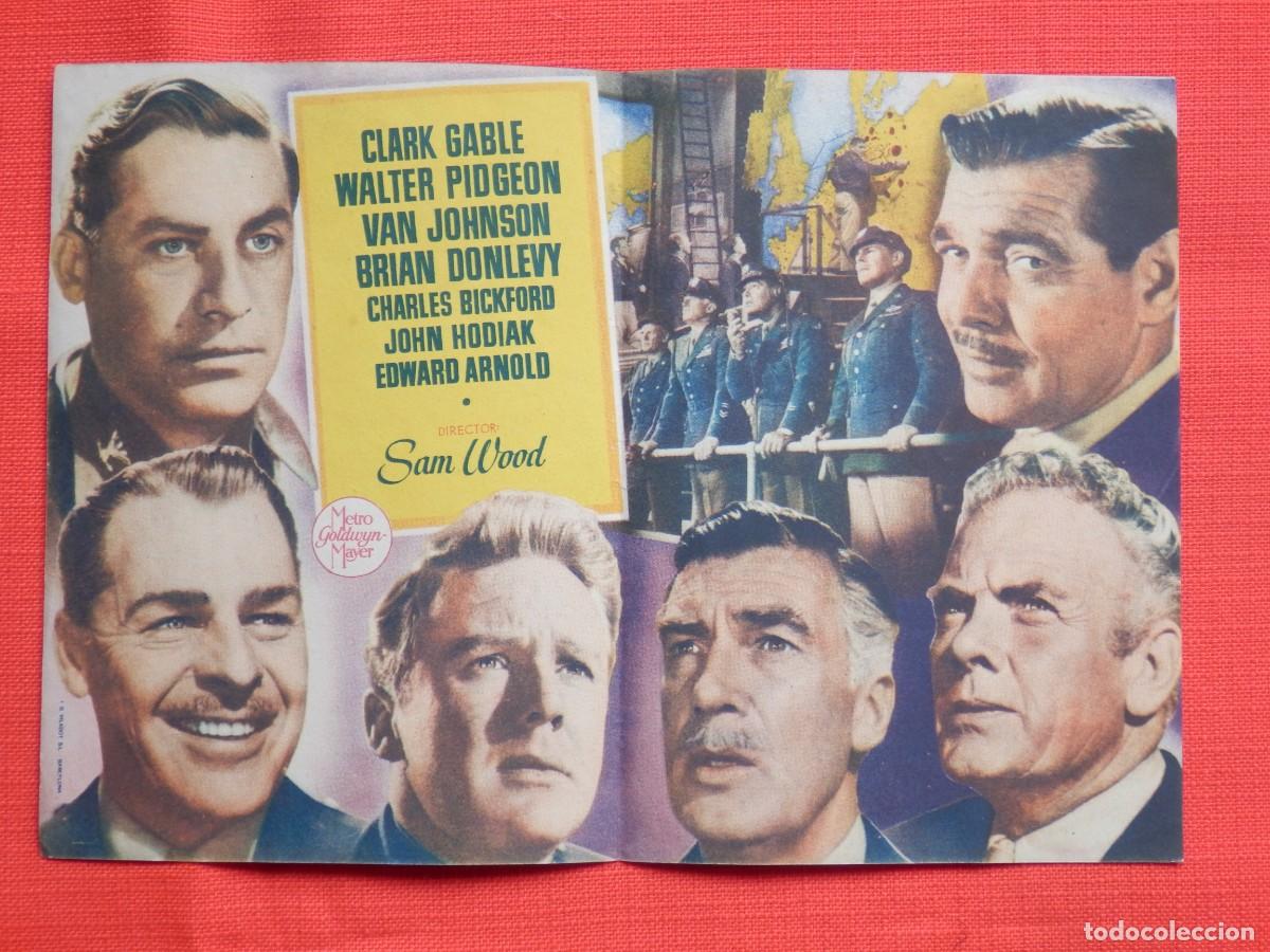 Cine: Sublime decision, Clark Gable, Doble original Excelente estado SP - Foto 2