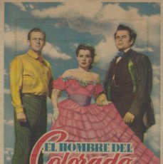  Foglietti di film di film antichi di cinema: F5315 EL HOMBRE DEL COLORADO