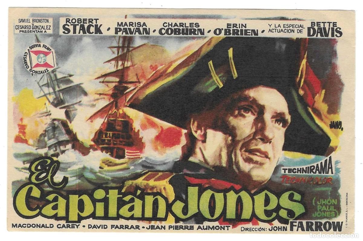 Cine: Programa Cine. El Capit&aacute;n Jones. Robert Stack. 19-1800 - Foto 1