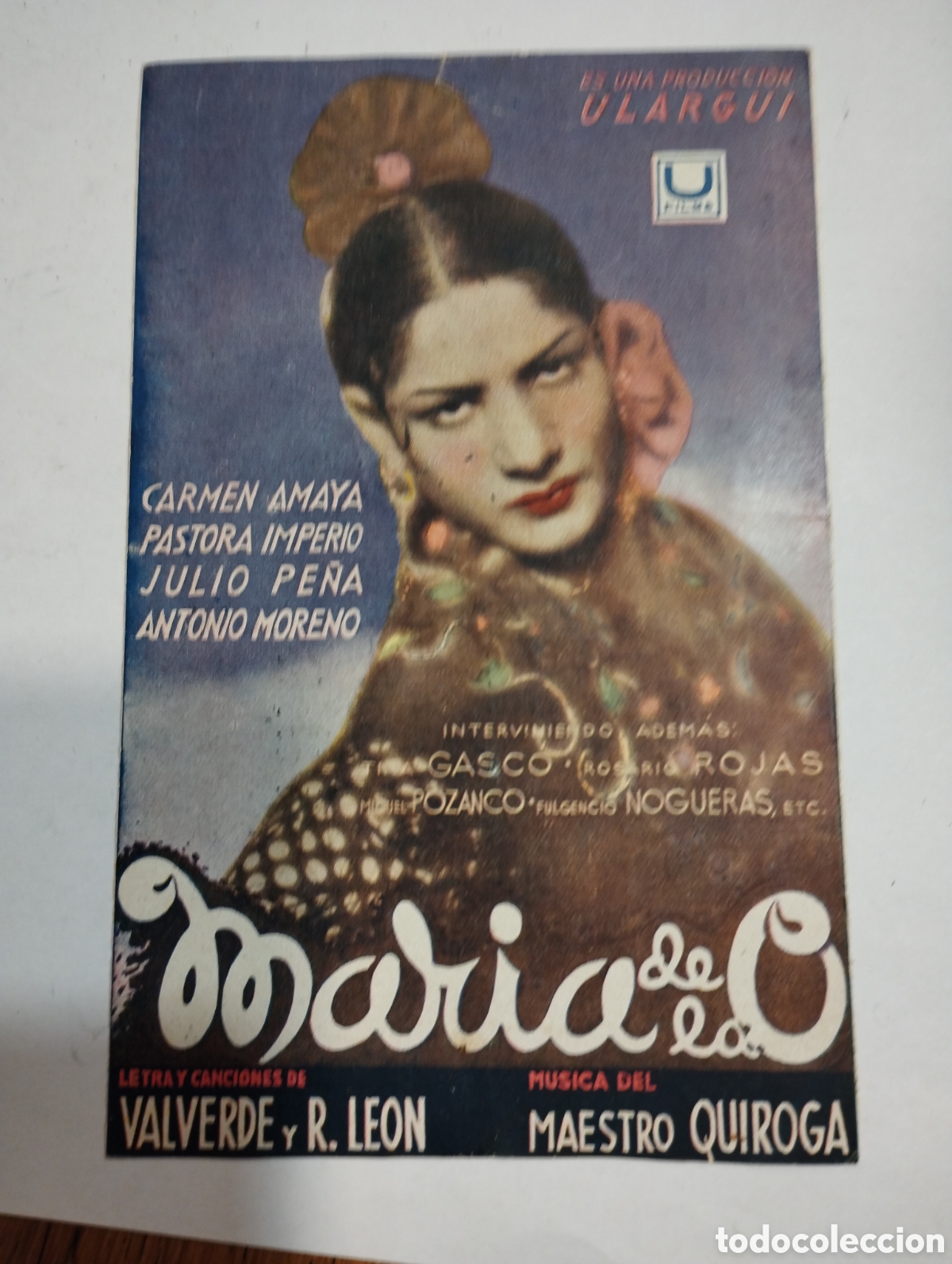 Cine: Mar&iacute;a de la o A&ntilde;o 1941 - Foto 1