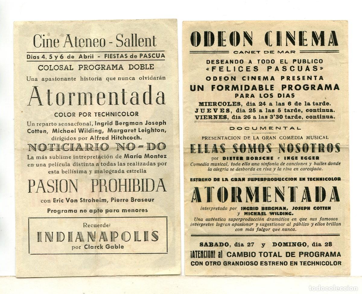 Cine: ATORMENTADA, con Ingrid Bergman. - Foto 2