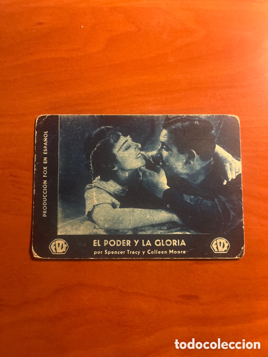 Cine: PROGRAMA EL PODER Y LA GLORIA, SPENCER TRACY, COLLEEN MOORE, (PRODUCCION FOX EN ESPA&Ntilde;OL) - Foto 1