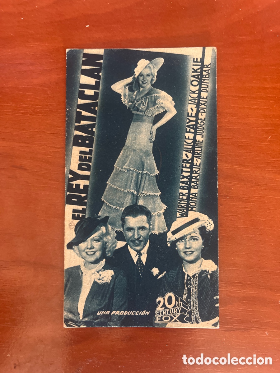 Cine: EL REY DEL BATACLAN, WARNER BAXTER Y M&Aacute;S&hellip;, (20 TH CENTURY FOX) - Foto 1