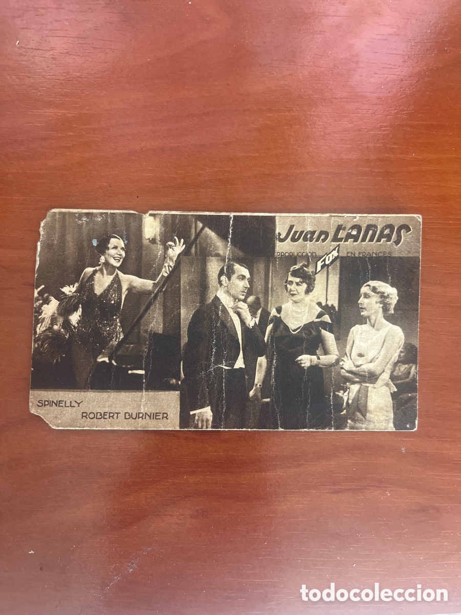 Cine: PROGRAMA JUAN LANAS, ROBERT BURNIER, (PRODUCCION FOX EN ESPA&Ntilde;OL) - Foto 1