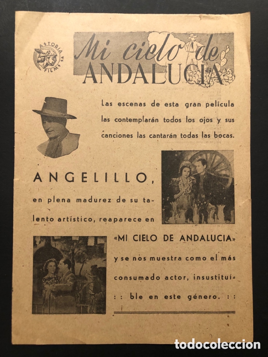 Cine: Programa cancionero mi cielo de andalucia angelillo - Foto 1