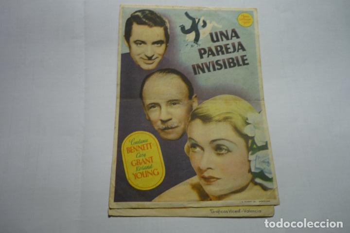 Cine: programa una pareja invisible- cary granr publicidad - Foto 1