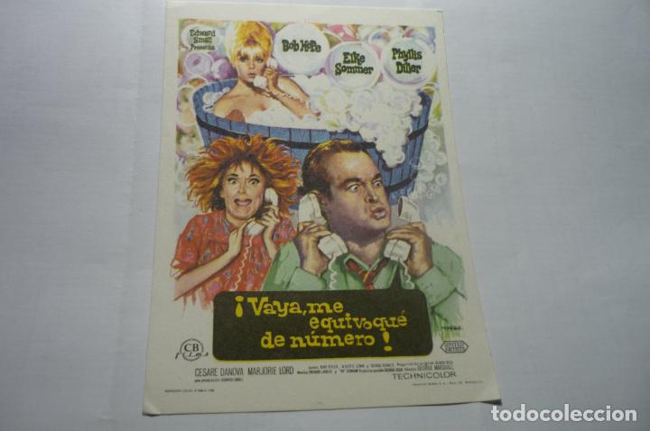 Cine: programa &iexcl; vaya me equivoque de numero&iexcl;&iexcl;bob hope - Foto 1