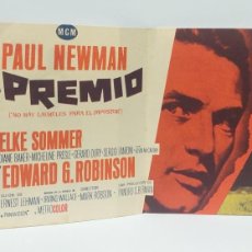 Cine: EL PREMIO - PAUL NEWMAN - PROGRAMA MANO DOBLE AÑO 1964 ... A2547