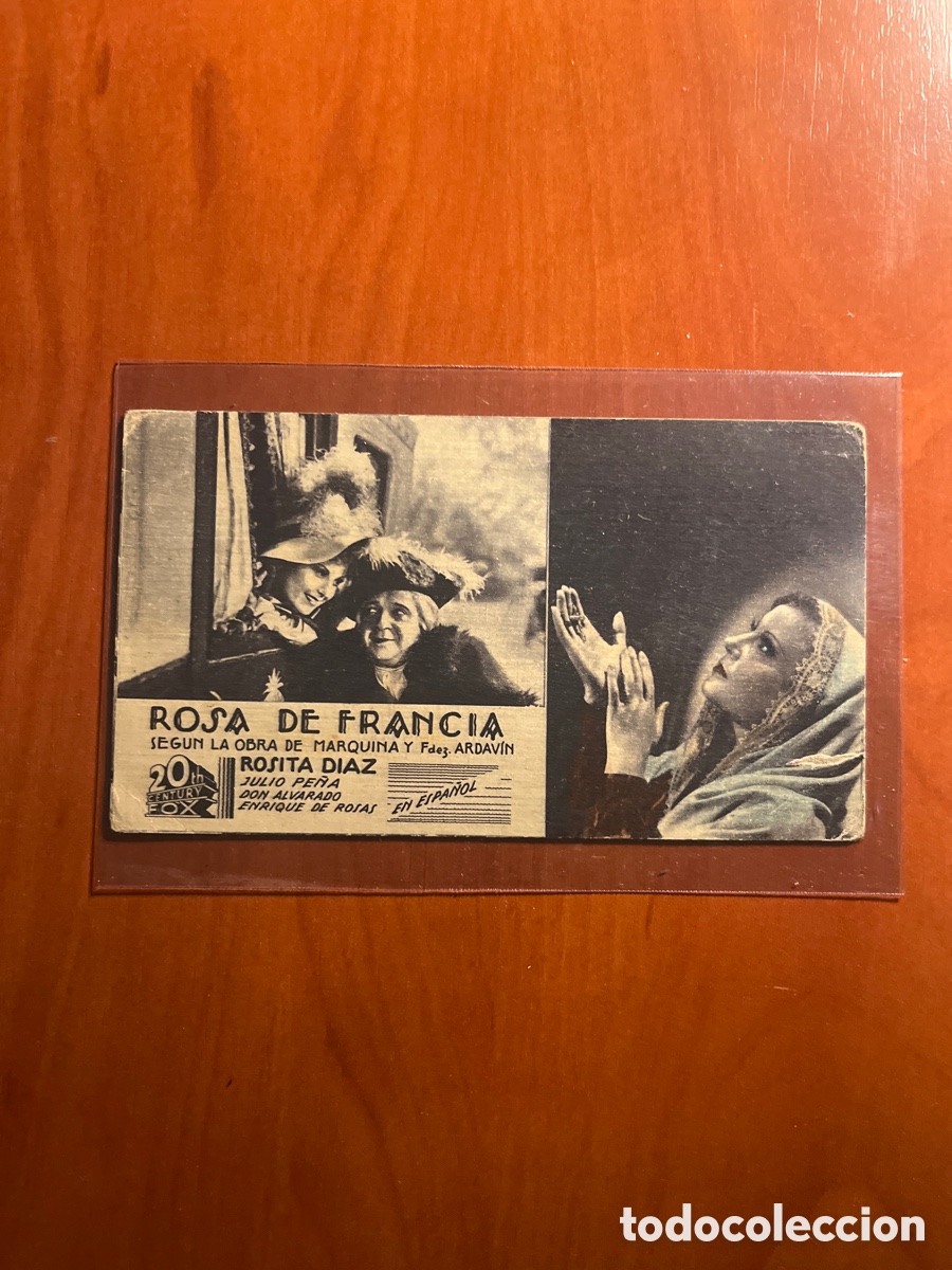 Cine: PROGRAMA ROSA DE FRANCIA, ROSITA D&Iacute;AZ, (20th CENTURY FOX) - Foto 1