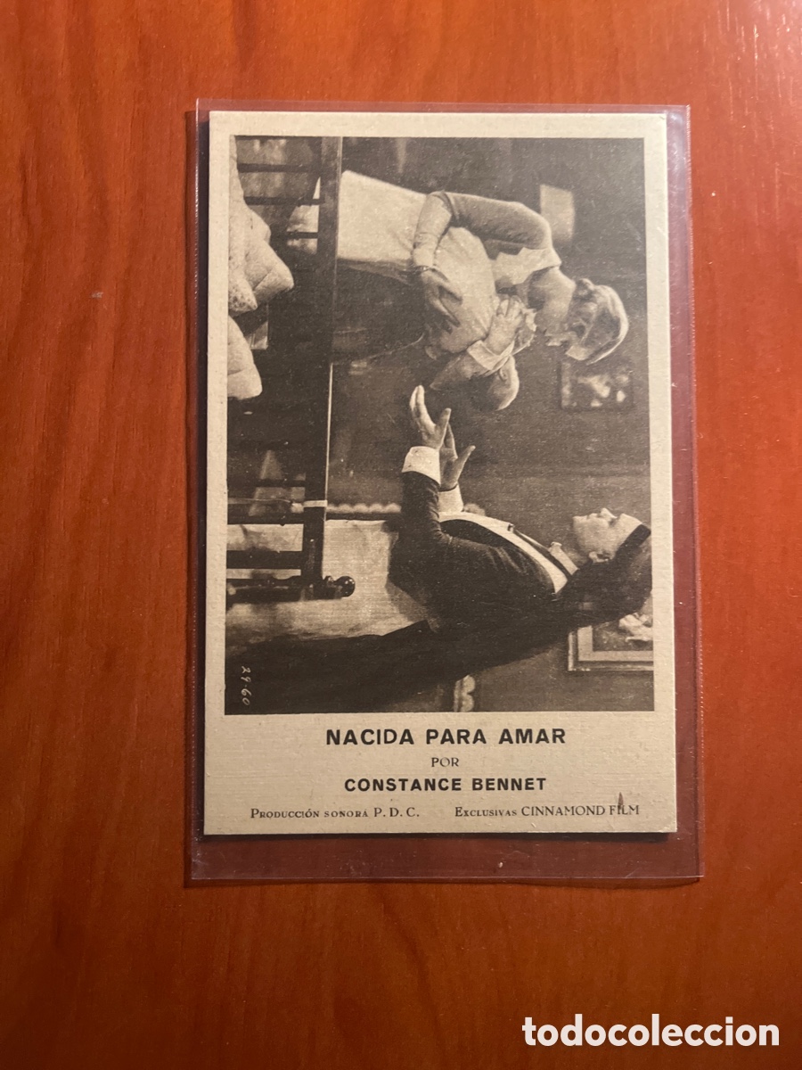 Cine: PROGRAMA NACIDA PARA AMAR, CONSTANCE BENNET, (CINNAMOND FILM) - Foto 1