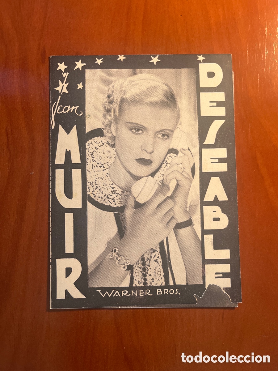 Cine: PROGRAMA DESEABLE, JEAN MUIR, (WARNER BROS) - Foto 1