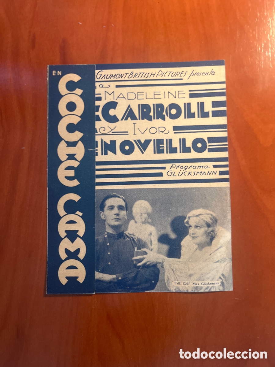 Cine: PROGRAMA COCHE CAMA, MADELEINE CARROLL, (EXCELENTE CONSERVACI&Oacute;N) - Foto 1